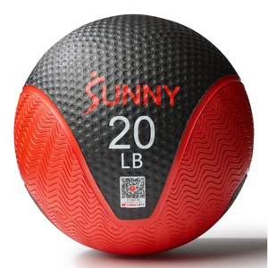 Sunny Health & Fitness Medicine Ball 4 - 30 LB - 1 of 4