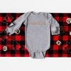The Juniper Shop Rudolph Puff Print Baby Long Sleeve Bodysuit - 2 of 3