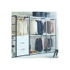 HomeStock Fiona Wood and Metal Walk-in Closet with Three Drawers - 4 of 4