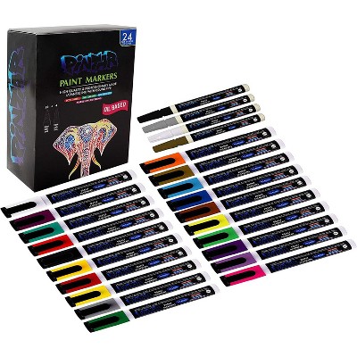 Pintar Art Supply Premium Oil Paint Pens (24-Pack)