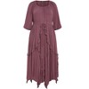 Women's Plus Size Arzel Dress - dusty mauve | CITY CHIC - image 4 of 4