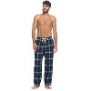 Ashford & Brooks Mens Super Soft Flannel Plaid Pajama Sleep Pants - 4 of 4