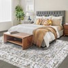 GAOMON Area Rug Vintage Floral Rug Washable Area Rugs for Living Room Non-Slip Low Pile Floor Carpet - 2 of 4