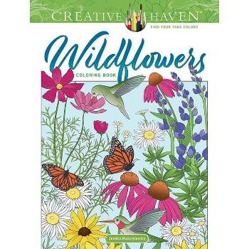 Creative Haven Tropical Wonders Coloring Book - (Adult Coloring Books:  Nature) by Marty Noble (Paperback)