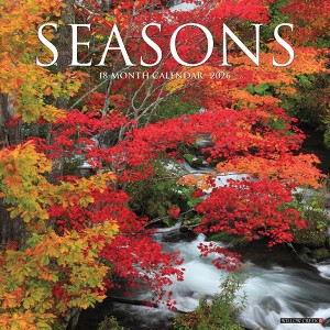Willow Creek Press 12"x12" 2026 Seasons Wall Calendar - 1 of 4