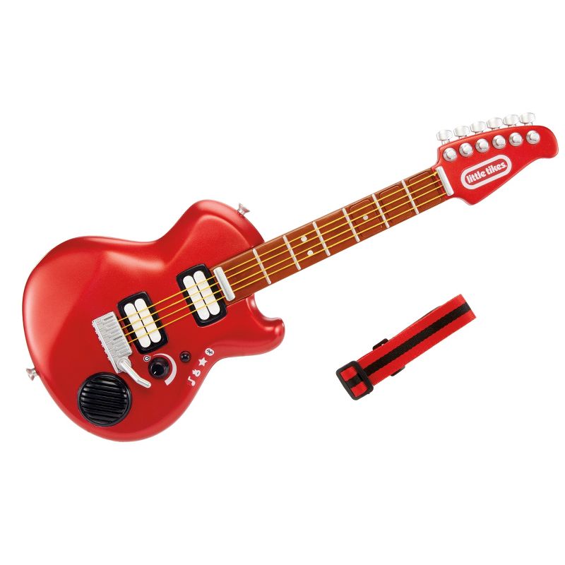 Little Tikes My Real Jam Electric Guitar - Red, 3 of 10
