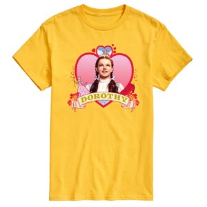 Men's - Wizard of Oz - Heart Dorothy Short Sleeve Graphic T-Shirt - 1 of 4