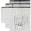 Crystorama Lighting Gabrielle 6 - Light Chandelier in  Matte Black - 2 of 2