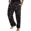 Marvel Comics Men's Spiderman Comic Allover Print Loungewear Pajama Pants Black - image 2 of 3