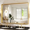 BEAUTYPEAK Rectangle Bathroom Vanity Mirrors - 3 of 4