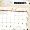 Willow Creek Press Botanical Garden 2025 22"x17" Large Monthly Deskpad: Art Stationery, Paper, January-December, Blue - 4 of 4