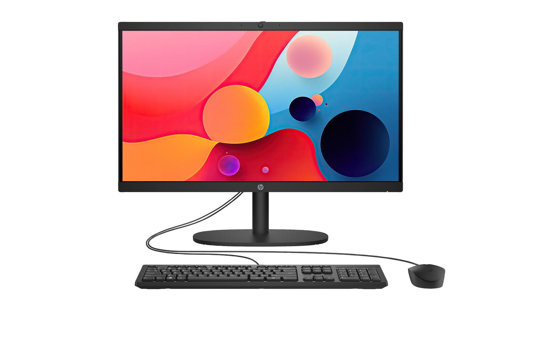 HP Essential All-in-One Computer 21.45" FHD Intel  N-series, 8 GB; 512 GB SSD