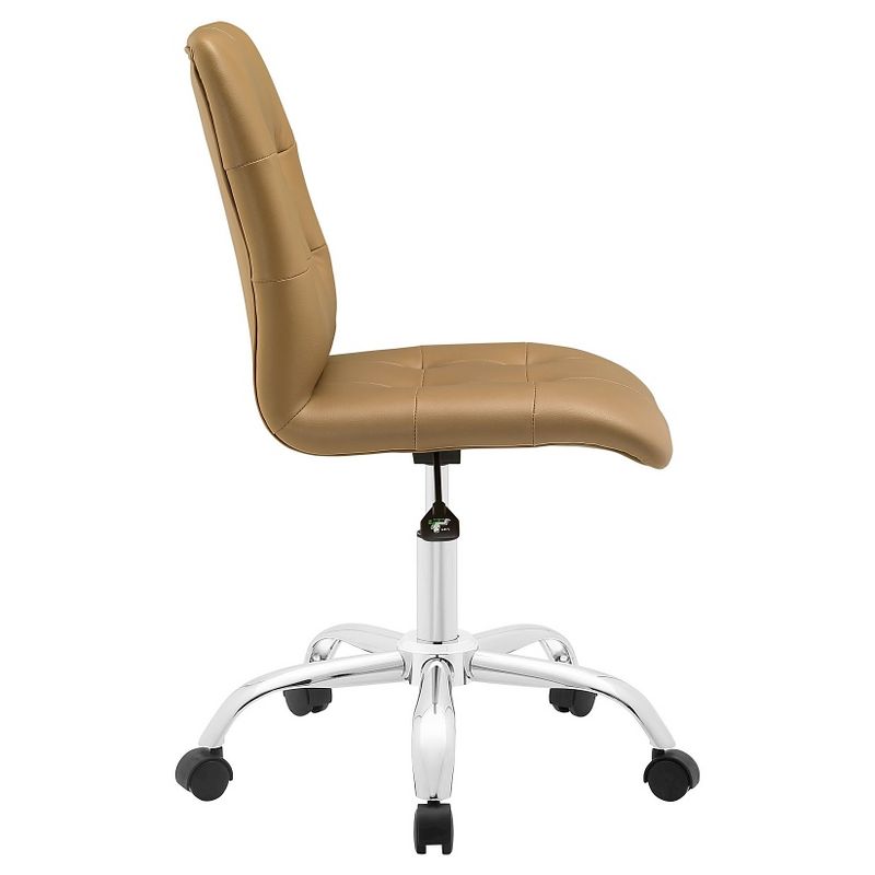 Prim Armless Midback Office Chair - Modway, 4 of 7