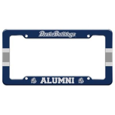 Drake University Alumn License Plate Tag Frame