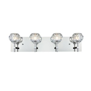 Elegant Lighting Graham 4 - Light Sconce in  Chrome - 1 of 4