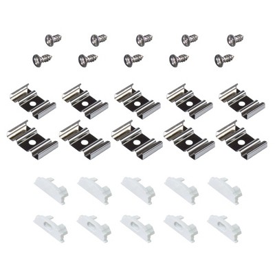 Armacost Lighting Accessory Packs for LED Tape Light Mounting Channels 5pk Light Accessories