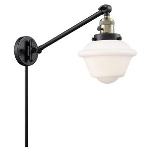Oxford - 1 Light Swing Arm Wall Sconce In Traditional Style-25 Inches Tall and 8 Inches Wide - 1 of 1