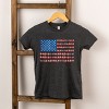 The Juniper Shop American Bow Flag Coquette Youth Short Sleeve Tee - 2 of 4