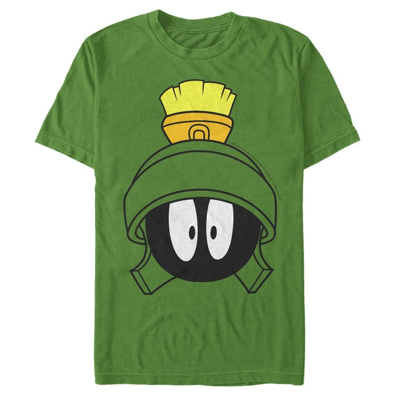 Men's Looney Tunes Marvin the Martian Helmet T-Shirt, 1 of 5