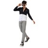 Campus Sutra Men Men's Navy Blue & White Contrast Panel Shirt - 3 of 3