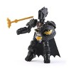 Metal Force Collection Batman Action Figure Superhero Collectible with Accessories - 3 of 4