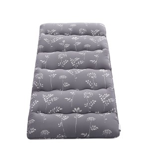 Floral Floor Mattress Japanese Style Floral Print Futon Mattress, Portable Floor Bed Mattress Roll Up Mattress for Camping RV Travel Guest Room - 1 of 4