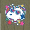 Boys' - Peanuts - Snoopy Groovy Heart Short Sleeve Graphic T-Shirt - 2 of 4