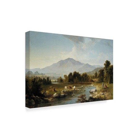 Trademark Fine Art -Asher Brown Durand 'High Point Shandaken Mountains 1853 ' Canvas Art - image 1 of 3