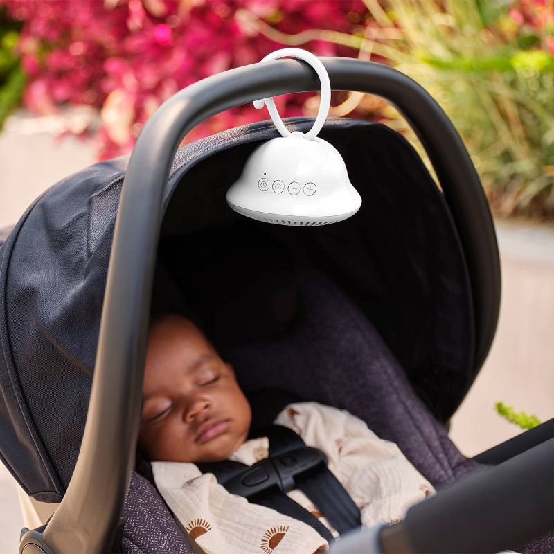 HoMedics On-The-Go-2 Portable Sound Machine and Baby Soother with Integrated Clip and 4 Relaxing Sounds, 6 of 10