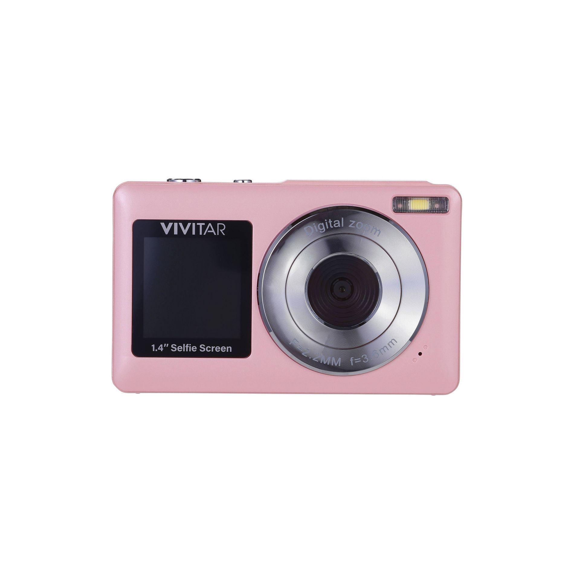Vivitar SnapShot Duo Digital Camera - Petal Pink