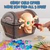 Lost Loot DIY Pirate Scavenger Hunt Card Game for Kids & Family - Find 5 Skeleton Toy Keys to Open The Chest- Exciting at Home Treasure Hunt - 4 of 4