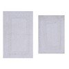 Classy Bathmat Collection Cotton Tufted Set of 2 Bath Rug Set - Home Weavers - 2 of 4