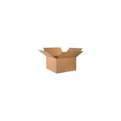 The Packaging Wholesalers 24"  x  24"  x  14"  Shipping  Boxes  32  ECT  Brown  20/Bundle BS242414