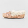 Toddler Girls' Medora Moccasin Slippers - Cat & Jack™ - image 2 of 4