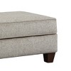 CAVINAS Bench Upholstered End of Bed Fabric Cocktail Ottoman - 3 of 4