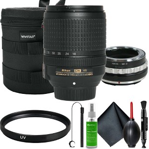 Nikon AF-S 18-140mm ED VR Lens Kit with Adapter for Nikon Z Z5 Z6 Z7 ZF Zfc Z30 Z50 Cameras - 1 of 4