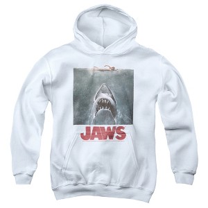 Boys’ Jaws Distressed Jaws Hooded Sweatshirt - 1 of 4