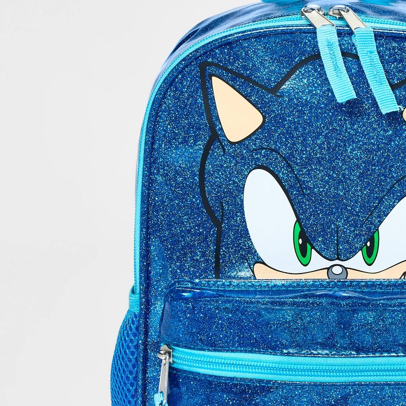 Sonic the Hedgehog 11&#34; Mini Backpack - Blue, 4 of 5