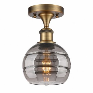 Rochester - 1 Light Semi-Flush Mount In Industrial Style-9.13 Inches Tall and 5.88 Inches Wide - 1 of 1