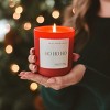 Sweet Water Decor Ho Ho Ho 15oz Matte Candle - Red - 3 of 3