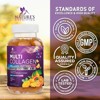 Collagen Gummies for Women with Vitamin C, Zinc & Biotin - Hydrolyzed Protein Type 1 & 3 Multi Collagen Peptides Supplement - 120 Gummies - 3 of 4