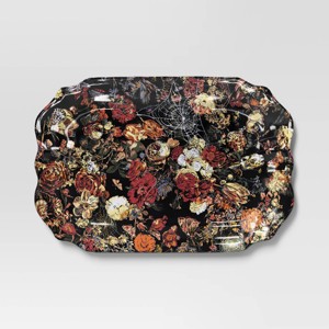 Halloween Patterned Tray - Threshold™ - 1 of 3