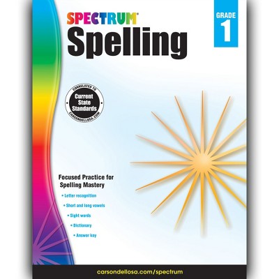 Spectrum® Spelling Workbook, Grade 1, Paperback