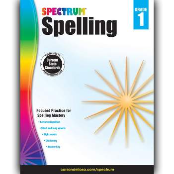 Spectrum Spelling Workbook, Grade 1