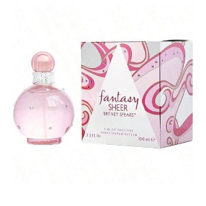 Fantasy Sheer Britney Spears By Britney Spears Women Lily-Of-The-Valley, Water Lily, Iris, White Musk, Cupcake Edt Spray 3.4 Oz - 1 of 1