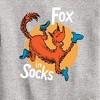 Boys' - Dr. Seuss - Fox In Socks Jumping Graphic Long Sleeve Fleece Sweatshirt - 2 of 4