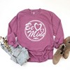 Simply Sage Market Women's Be Mine Circle Long Sleeve Garment Dyed Tee - 3 of 4