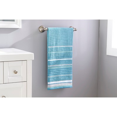 Seabrook Striped Bath Towel Teal Skl Home Target