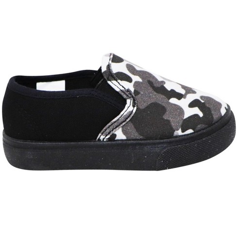 Natural Steps Toddler Slip On Sneaker - Black - image 1 of 4