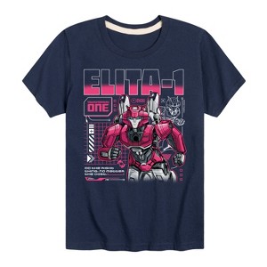 Boys' - Transformers - Elita-1 Do The Right Thing No Matter The Cost Short Sleeve Graphic T-Shirt - 1 of 4